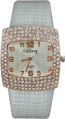 

Gogoey Big Dial Studded Watch - For Women