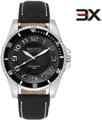 Exotica Fashions EFG-70-LS-Z-Black-NS New Series Analog Watch  - For Men   Watches  (Exotica Fashions)