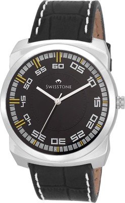 Swisstone GR101-BLK-BLK Analog Watch  - For Men   Watches  (Swisstone)