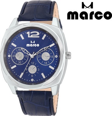 Marco elite mr-gr 2004-blu-blu Analog Watch  - For Men   Watches  (Marco)