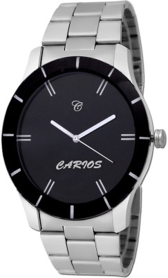 Carios CR1011 Elegant Well Looking Black Modish Gents Black Explorer Strap Edition Analog Watch  - For Men   Watches  (Carios)