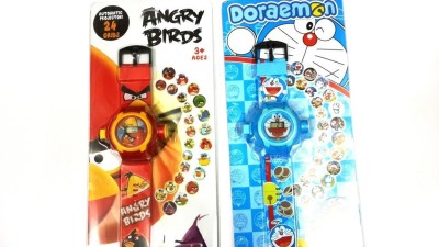 Fox COMBO OF DOREMON AND ANGRY BIRD PROJECTOR Watch  - For Men   Watches  (Fox)