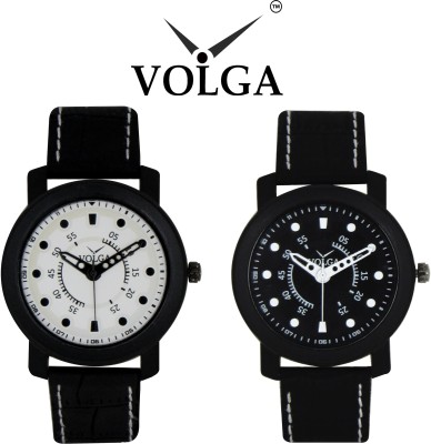 Volga Branded Fancy Look�New Latest Awesome Collection Young Boys Qulity Lather Waterproof Designer belt With Best Offers Super18 Analog Watch  - For Men   Watches  (Volga)