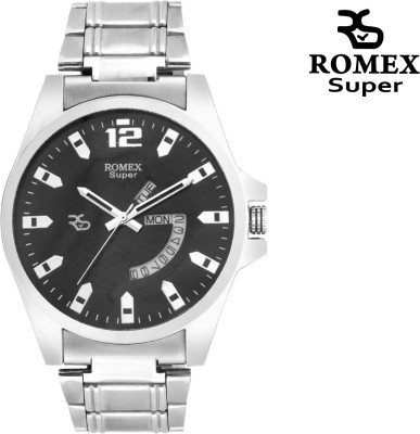 Romex Day N Date Elegant 11 BLK Analog Watch  - For Men   Watches  (Romex)