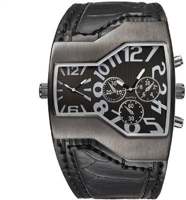 

V6 Big Size Biker Dual Time V6254 Watch - For Men