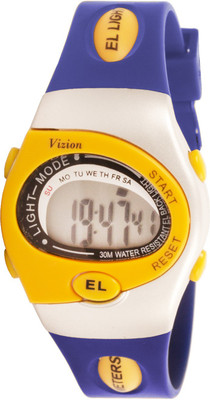 

Vizion 8551090-1YBLUE Sports Series Watch - For Boys & Girls