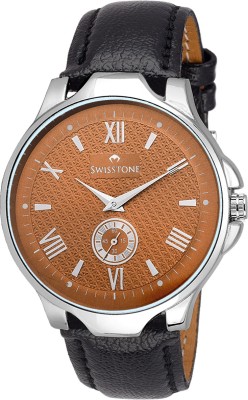 Swisstone GR022-BRW-BLK Analog Watch  - For Men   Watches  (Swisstone)
