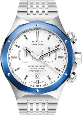 Edox 10108 3BU AIN Watch  - For Men   Watches  (Edox)