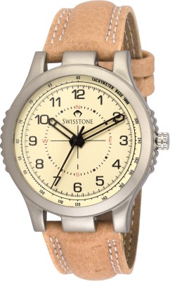 Swisstone SW-IVY072-TAN Analog Watch  - For Men   Watches  (Swisstone)