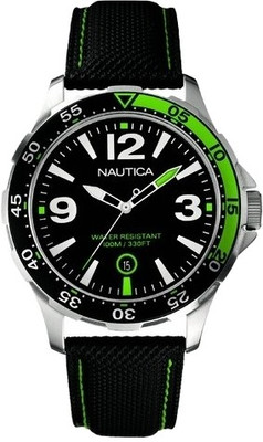 

Nautica A12577G BFD 101 Dive Style Watch - For Men