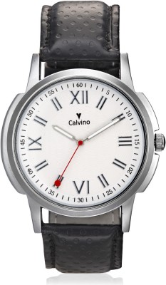 Calvino Cgas_1412118 Rmn Blkwhite Stylish Analog Watch  - For Men   Watches  (Calvino)