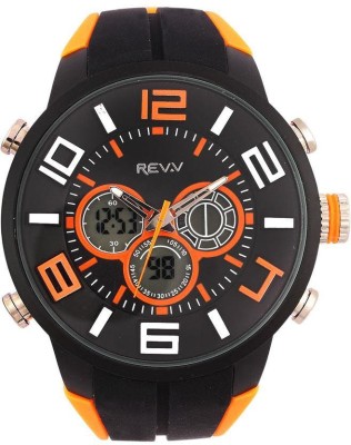 Revv GI8200WBLACKBLACKORANGE Analog-Digital Watch  - For Men   Watches  (Revv)