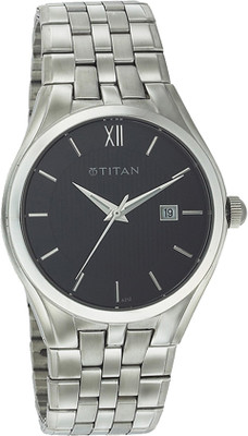 

Titan NC9224SM02 Formal Steel Watch - For Men