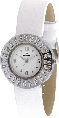 Dezine DZ-LR920-WHT-WHT Suave Watch - For Women