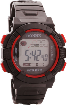 

Telesonic Td-Wr30m-07 (Red) Honhx S-Sport Series Watch - For Men