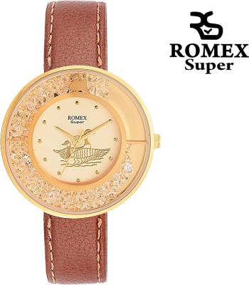 Romex Ion Gold Plated Analog Watch  - For Women   Watches  (Romex)