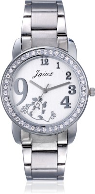 Jainx JW520 White Dial Analog Watch  - For Women   Watches  (Jainx)