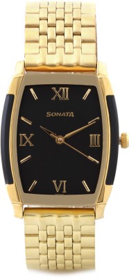 Sonata NH7080YM03C Analog Watch  - For Men   Watches  (Sonata)