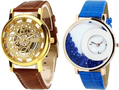 CM BROPENBLACBLU005 Analog Watch  - For Couple   Watches  (CM)