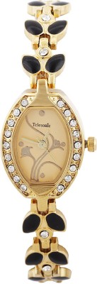 Telesonic GCI-034GOLD Integrity Series Analog Watch  - For Women   Watches  (Telesonic)