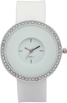 Merchanteshop Sil17 Silicon White Analog Watch  - For Women   Watches  (Merchanteshop)