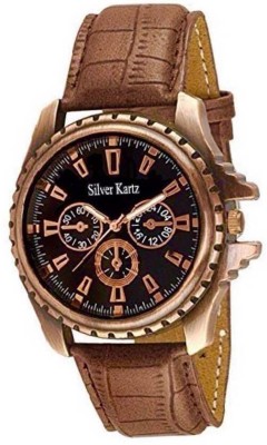 Silver Kartz Diplomatic Chronograph Pattern Decker Analog Watch  - For Men   Watches  (Silver Kartz)