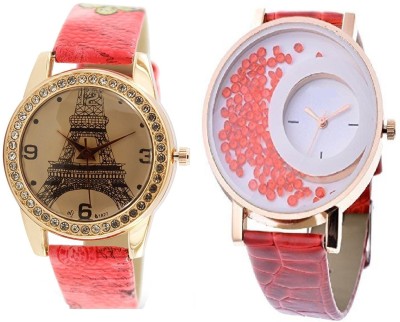 Om Designer Peris Eiffel Tower & Free Diamond Watch  - For Women   Watches  (Om Designer)