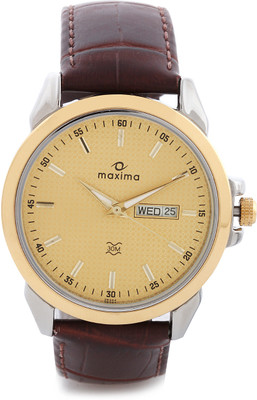 

Maxima 26344LMGT Gold Watch - For Men