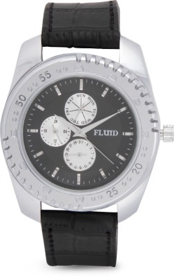 Fluid FL-123-IPS-BK01 Analog Watch  - For Men   Watches  (Fluid)