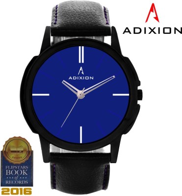 Adixion 9502NL04 New Black Strep watch with Genuine Leather Analog Watch  - For Men & Women   Watches  (Adixion)