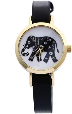 

Zillion Elephant Printed Dial Watch - For Women