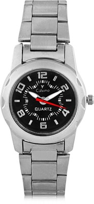Calvino CLAC-160256L_SilverBlack Analog Watch  - For Women   Watches  (Calvino)