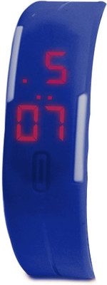 

Kissu Led Magnet Band Combo of 4 Red, Sky Blue, Purple And Green Watch - For Men & Women