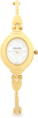 Sonata 8092YM03C Analog Watch  - For Women   Watches  (Sonata)