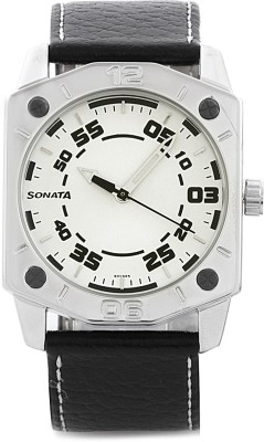 Sonata 7104SL01 Analog Watch  - For Men   Watches  (Sonata)