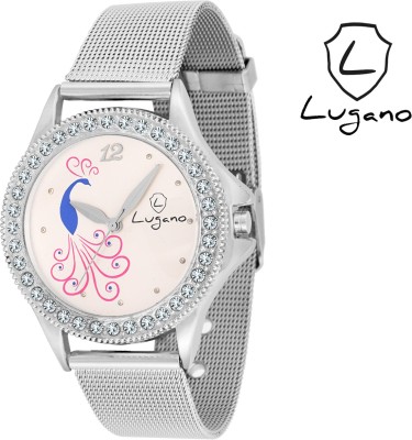 Lugano LG2016DE Sheffer Chain Analog Watch  - For Women   Watches  (Lugano)