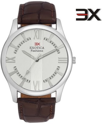 Exotica Fashions EFGM-22-Dark-Brown-NS New Series Analog Watch  - For Men   Watches  (Exotica Fashions)