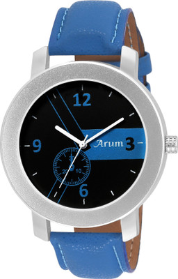 Arum Stylish Blue Smart Watch Analog Watch For Men Arum Wrist Watches