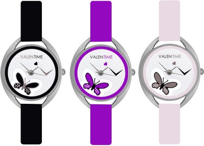 Valentime Branded New Latest Designer Deal Colorfull Stylish Girl Ladies11 24 Feb LOVE Couple Analog Watch  - For Girls   Watches  (Valentime)