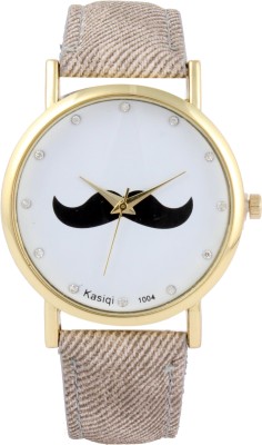 COSMIC Moustache Unisex Analog Wrist Watch-light brown strap Analog Watch  - For Men   Watches  (COSMIC)