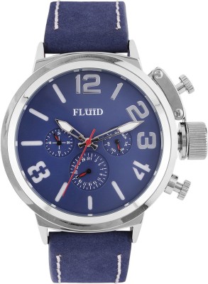 Fluid FL-157-BL-WH Analog Watch  - For Men   Watches  (Fluid)
