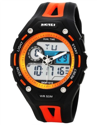 Skmei AD1015-Orange Sports Analog-Digital Watch  - For Men & Women   Watches  (Skmei)