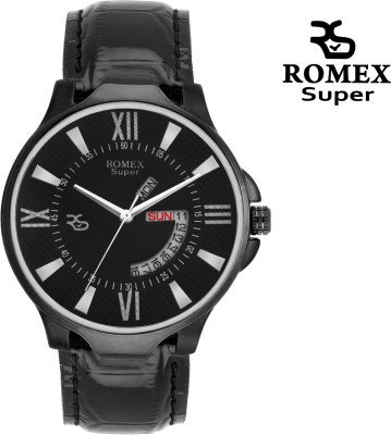 Romex Blacky Day N Date Analog Watch  - For Men   Watches  (Romex)