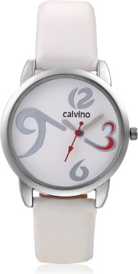Calvino V1_CLAS-1512-OPN-369_WhiteWht Analog Watch  - For Women   Watches  (Calvino)