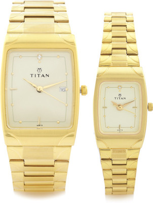 

Titan NF19372937YM02 Bandhan Watch - For Couple