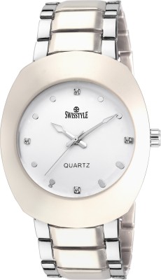 Swisstyle SS-LR850-WHT-CH Watch  - For Men & Women   Watches  (Swisstyle)