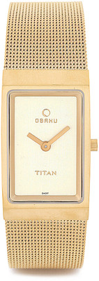 

Titan 9833YM01 Obaku Watch - For Women