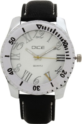 Dice DCMLRD35LTBLKWIT352 Analog Watch  - For Men   Watches  (Dice)