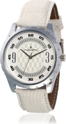 Invaders CORP-WHT-101 Corporate Watch  - For Men   Watches  (Invaders)
