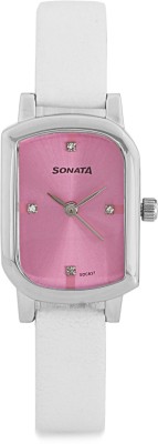 Sonata NG87001SL02 Heather Analog Watch  - For Women   Watches  (Sonata)